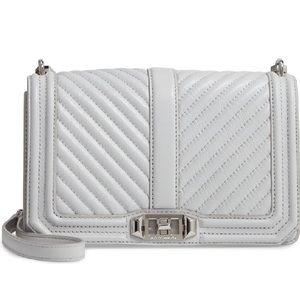 COPY - Rebecca Minkoff Quilted Chevron Small Love Crossbody